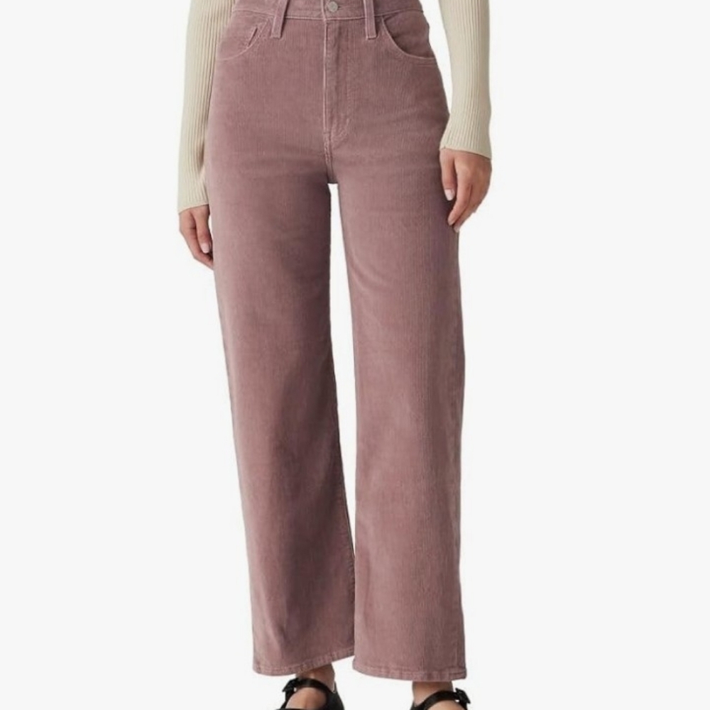 Levi's Women's Dusty Pink Flare Jeans